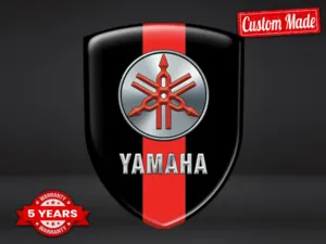 Yamaha Logo Silicone Auto Universale Pregiato Pro